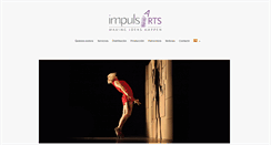 Desktop Screenshot of impulsarts.com